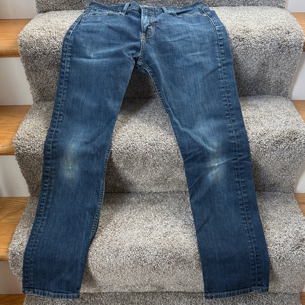 Levi's Men's Classic Blue 513 Straight Jeans, 30 x 30 - Picture 5 of 9